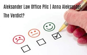 Aleksander Law Office, PLLC | Anna Aleksander